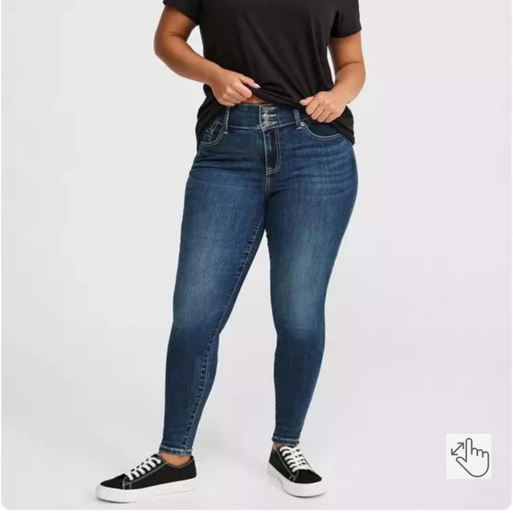 Torrid Jeggings Skinny High Rise Jeans Size 18S